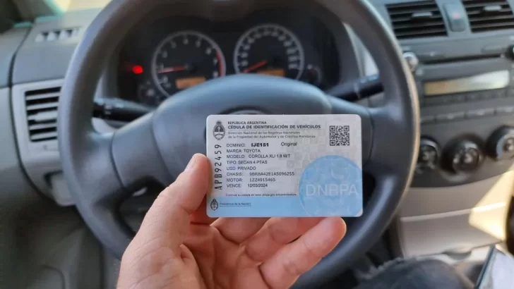 Sin Cédula Azul: qué trámite se necesita para manejar un vehículo que no es propio