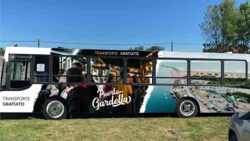 Micros gratuitos hacia Puerto Gardella