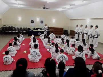 Taekwon-do: el tricampeón del mundo en Quequén
