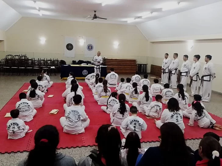 Taekwon-do: el tricampeón del mundo en Quequén