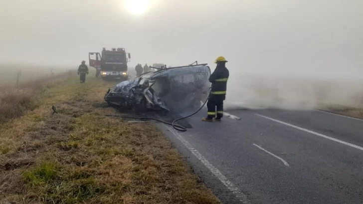Se conocieron las identidades de los dos fallecidos en el choque frontal de ruta 3