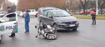 Dos choques casi simultáneos en avenidas 59 y en 58