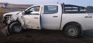 Triple choque en la Ruta 226 deja a una mujer con heridas leves