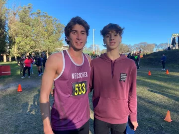 “Top five” para los hermanos Marchetti en el exigente Cross Country marplatense
