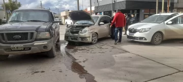 Triple choque en 63 y 40. No hubo heridos