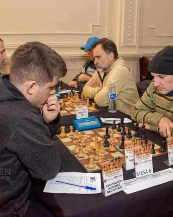 Necochenses en el Festival de Ajedrez de Bahía Blanca
