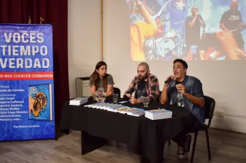 Con la presencia de sobrevivientes de Cromañón, presentan el libro “Voces, Tiempo, Verdad”
