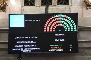 Ley Bases: el Senado aprobó el mega proyecto en general con el desempate de Villarruel