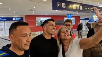 Gary Medel se hizo la revisión médica para firmar su contrato en Boca