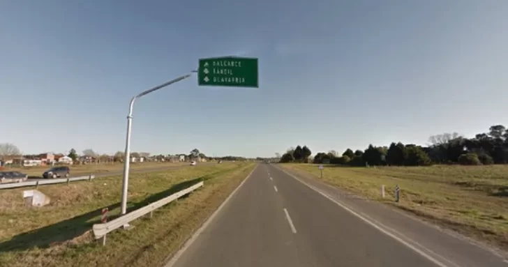 Murió un ciclista tras ser atropellado en la ruta 226
