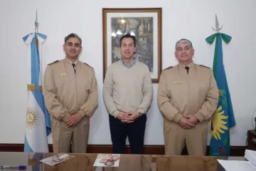 El Intendente se reunió con autoridades de Prefectura Naval Argentina