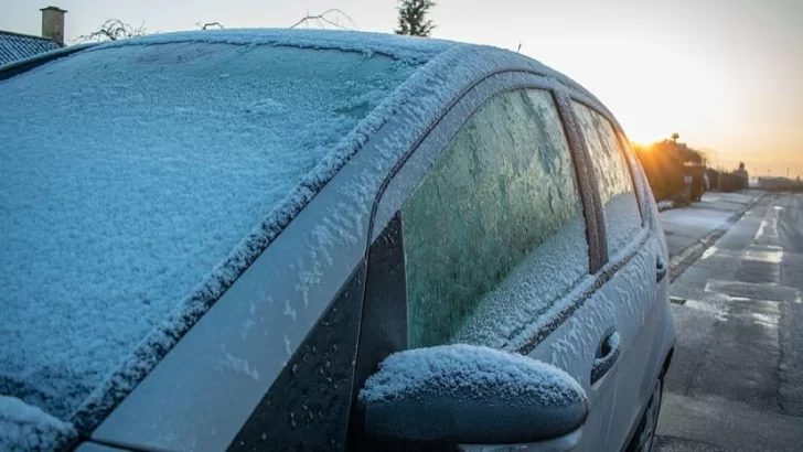 Recomendaciones de Tránsito ante la formación de escarcha en la vía pública