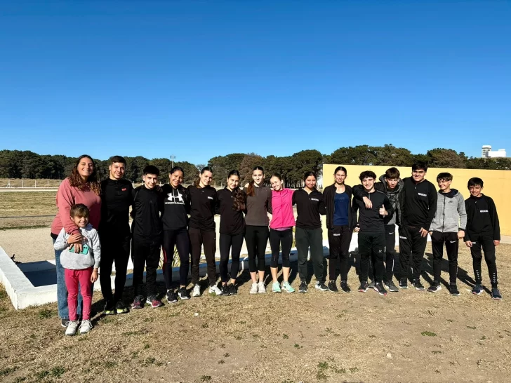 Se desarrollaron con éxitos las clases de atletismo en vacaciones de invierno