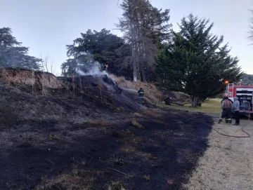 Hubo un incendio en inmediaciones de Puente Blanco
