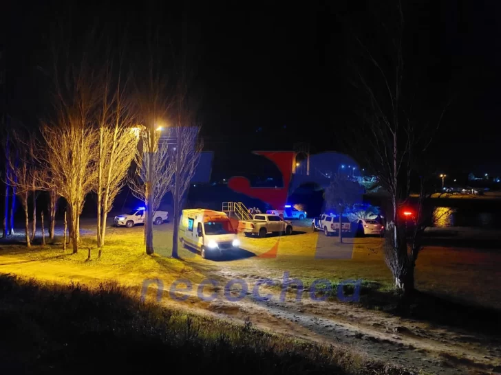 Una mujer se arrojó del Puente Colgante y fue rescatada por transeúntes