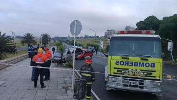 Un muerto y dos heridos en un fuerte choque en la costa de Mar del Plata