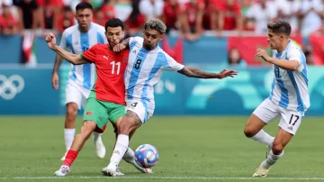 Escándalo en Francia: finalmente le anularon el gol a la Selección argentina Sub 23, que perdió ante Marruecos