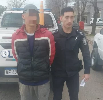 Aprehendido por golpear a su hermana