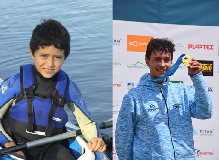 De aquel niño en el Río Quequén a conquistar el mundo en territorio europeo