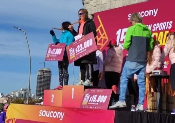 Todos los podios necochenses en los 15K Open Sports Ciudad de Mar del Plata