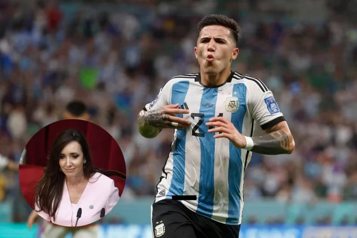 La Vicepresidenta defendió a Enzo: “Ningún país colonialista nos va a amedrentar…”