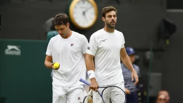 Zeballos perdió en las semifinales de Wimbledon y sigue con la cuenta pendiente en Grand Slam