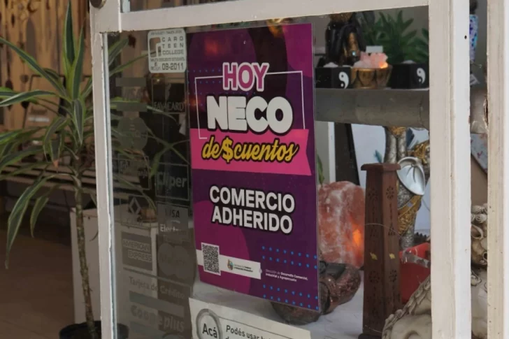 Con casi 200 comercios adheridos se viene una doble jornada de Neco Descuentos