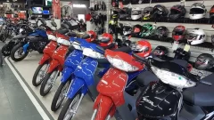 Fuerte caída en el patentamiento de motos en noviembre a nivel mensual e interanual