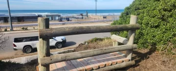 Colocaron el primer banco con vista panorámica en el Jardín de Rocas