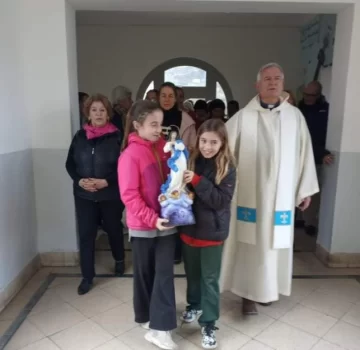 Emotiva celebración patronal en la Capilla del Hogar Raimondi