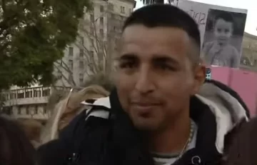 Realizaron una marcha por Loan en Plaza de Mayo