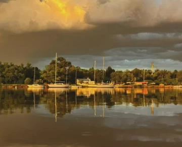 El Río Quequén se pintará de rosa