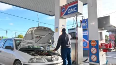 GNC: fuerte aumento en las estaciones locales
