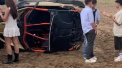 Monte Hermoso: una discusión por el género de la música terminó con tres atropellados