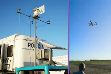 Patrullaron con drones la zona rural del distrito