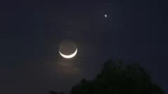 ¿Cuál es el planeta que aparece junto a la Luna en cada noche de febrero?