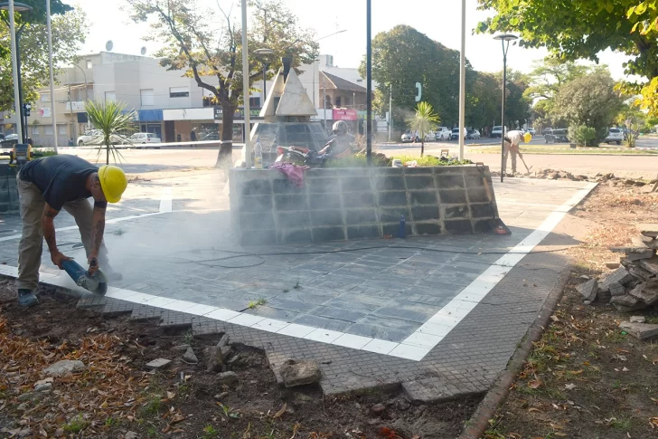 Invierten $15.000.000 en el Bulevar que recuerda la gesta de Malvinas