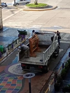 Chau peatonal: la 83 quedó abierta al tránsito vehicular