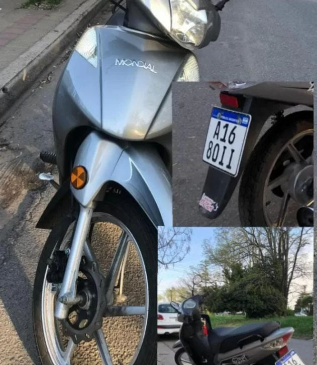 Le robaron la moto a la hija del jefe de la Anses