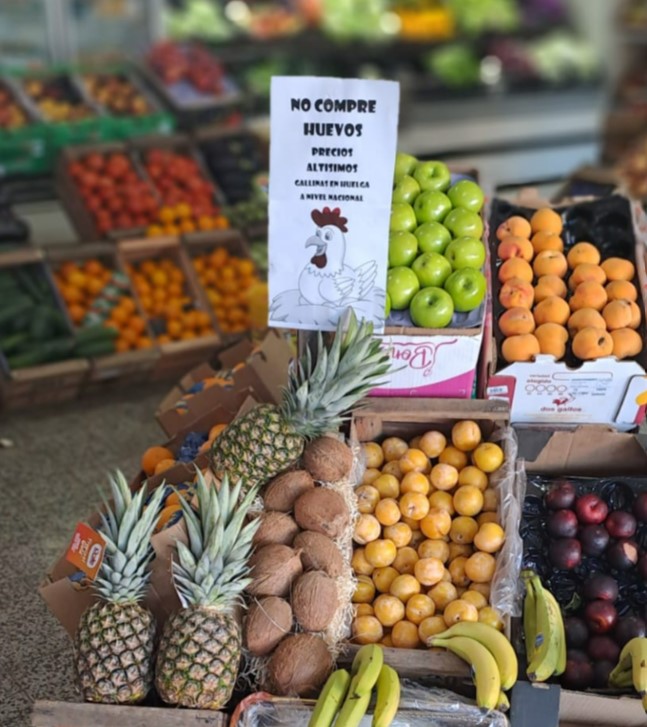 Se disparó el precio de los huevos en Necochea
