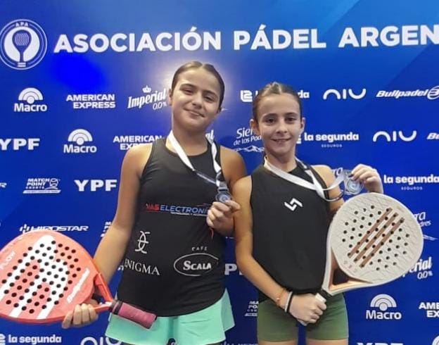 Isabella Gavilán fue subcampeona en dobles en la primera fecha de selectivos APA