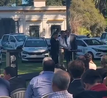 Rojas ya firmó, con Kicillof, el convenio para reforzar la seguridad