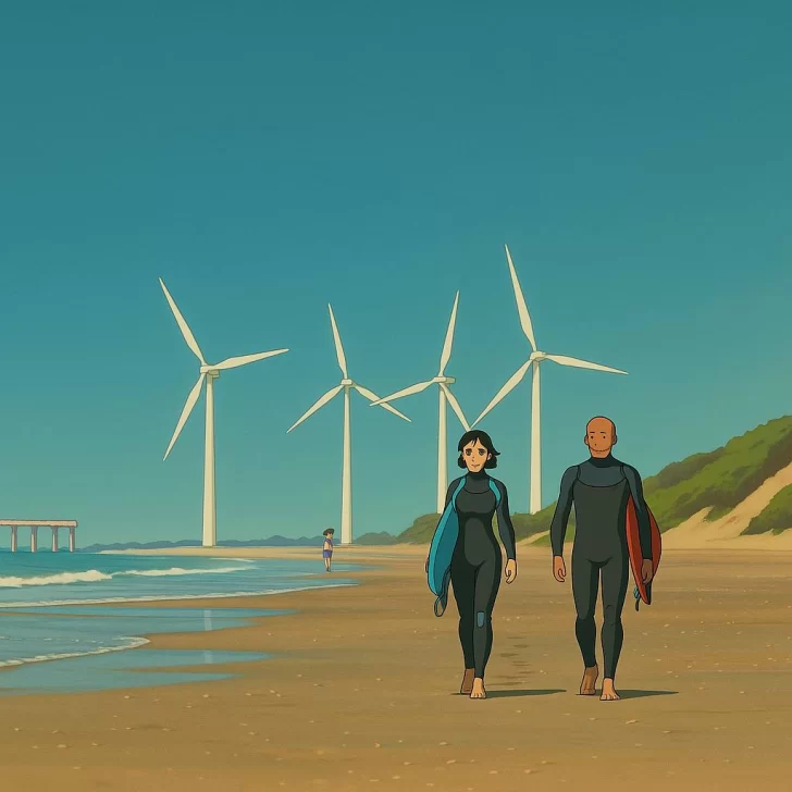 Necochea también tiene magia de película