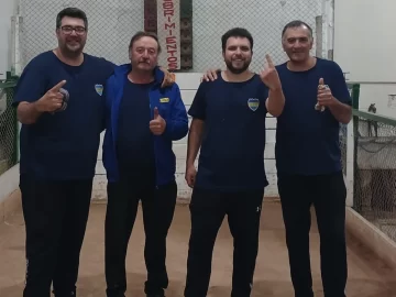 Boca se consagró campeón local por tríos de Clubes Campeones