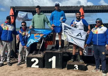 Atletas necochenses al tope de los podios en el Desafío Arenas Verdes