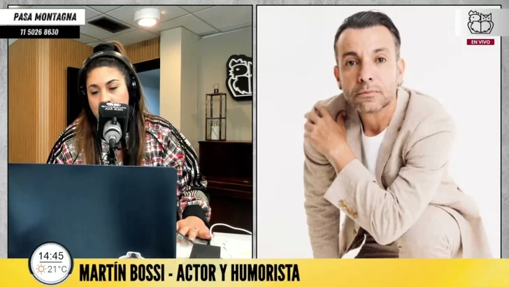 Martin Bossi: “Tuve ataques de ansiedad graves, soy un adicto en rehabilitación”
