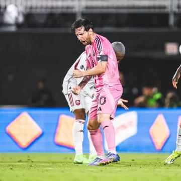 Control y adentro: Messi salvó el invicto de Inter Miami con un zurdazo