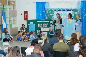Proyecto alusivo a Malvinas de los alumnos del Jardín 908