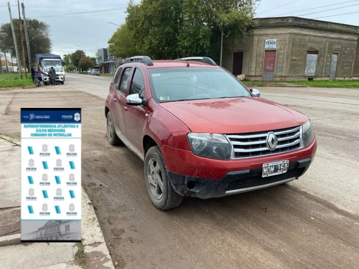 Un ciclista herido en un accidente  en 578 y 561