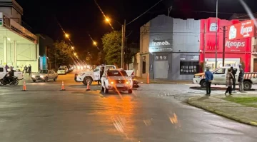 Accidente de tránsito en el centro: un herido